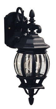 Classico 17.5" Outdoor Wall Lantern in Black