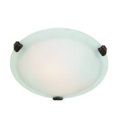 Clip 2-Light Flush Mount - Lamps Expo