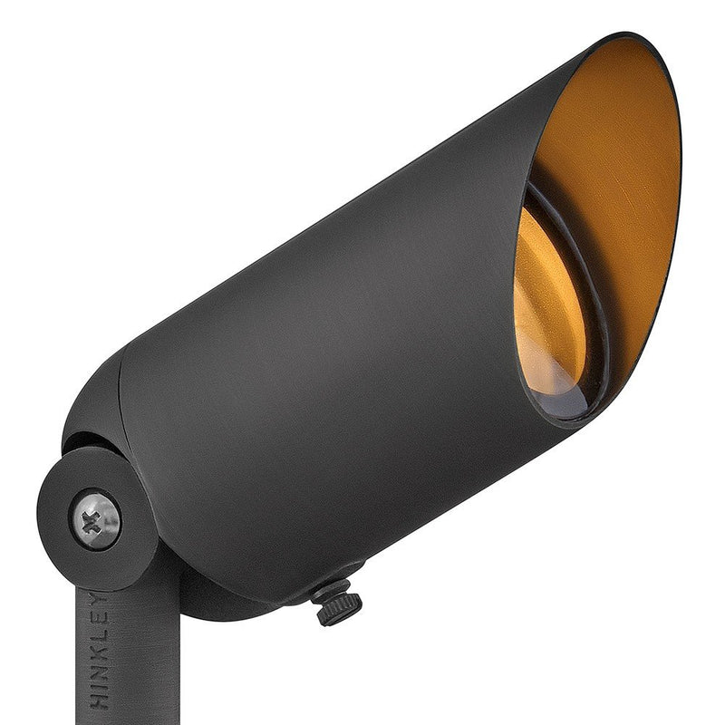 Hardy Island Accent Spot Light in Brass Satin Black