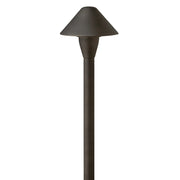Springfield Mini LED Path Light in Brass Satin Black