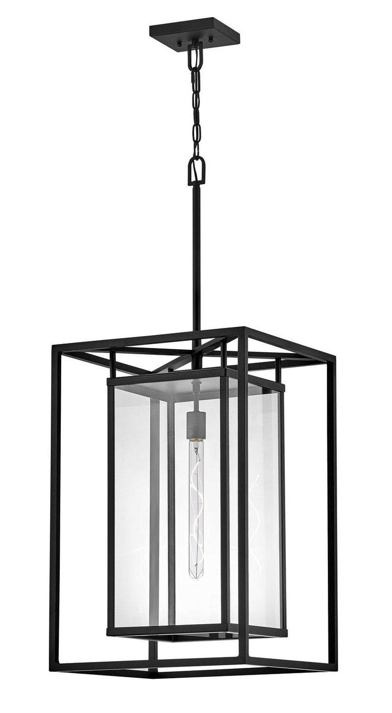 Max Extra Large Outdoor Hanging Lantern in Black