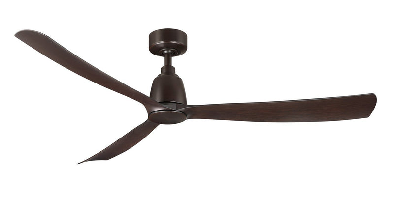 Kute 60" Ceiling Fan in Dark Bronze / Dark Walnut Blades