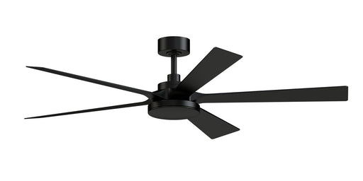 TorchAire 64" Ceiling Fan with LED Light in Black
