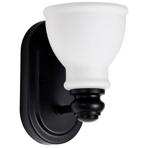 Russel Bath Sconce in Matte Black