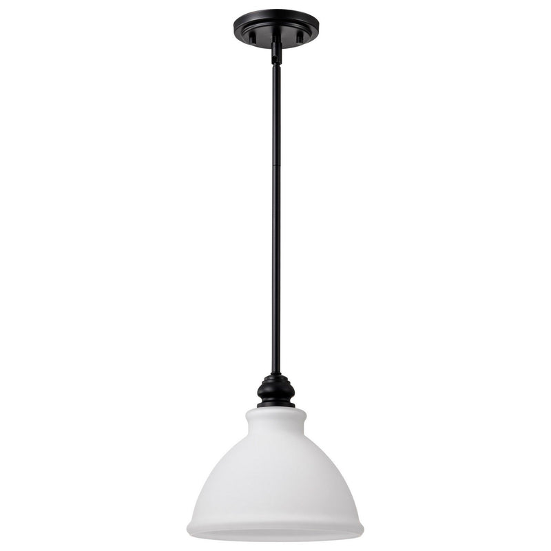 Russel Mini Pendant in Matte Black