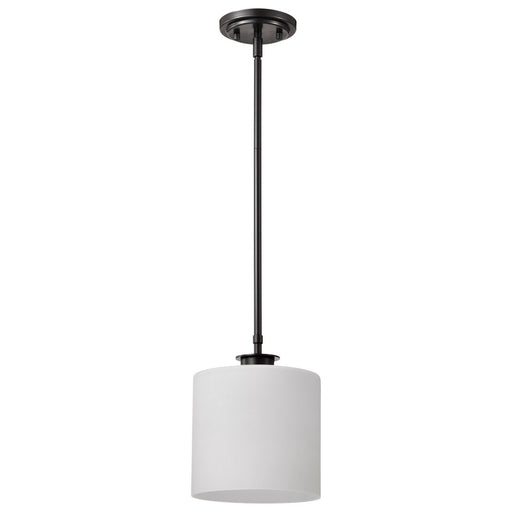 Warren Mini Pendant in Gun Metal