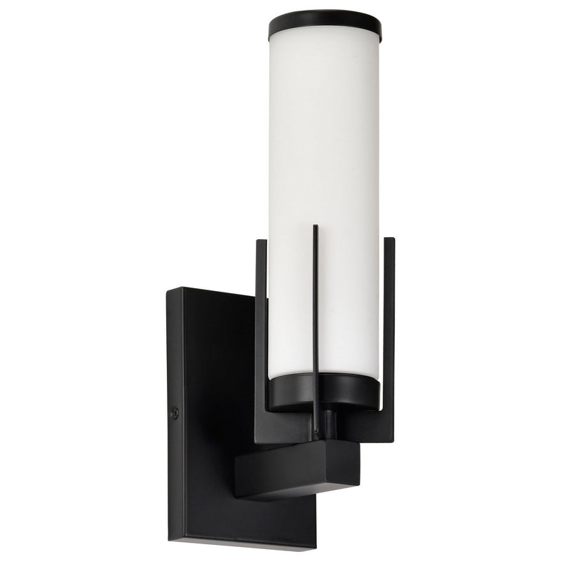 Roselle Bath Sconce in Matte Black