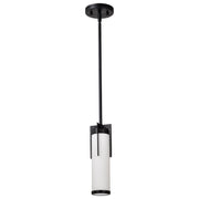 Roselle Mini Pendant in Matte Black