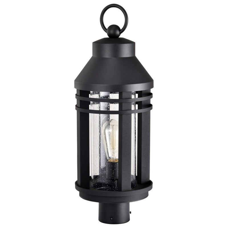 Wilton Outdoor Post Light in Matte Black