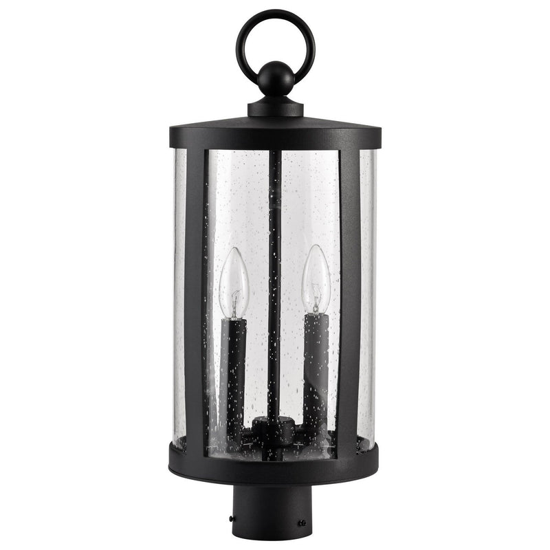 Broadstone 2-Light Outdoor Post Light in Matte Black