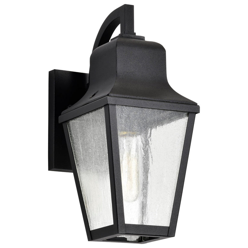 Lawrence Small Outdoor Wall Lantern in Matte Black
