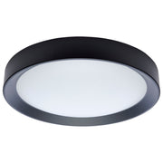 Selene 17" LED Flush Mount in Black