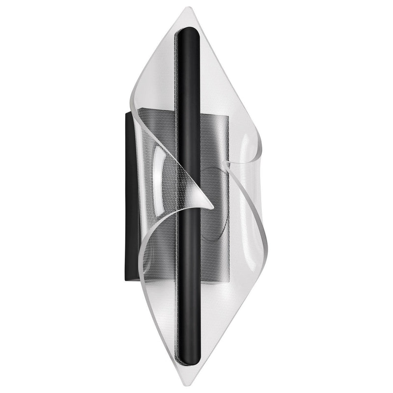 Geneva 18" LED Wall Sconce in Matte Black