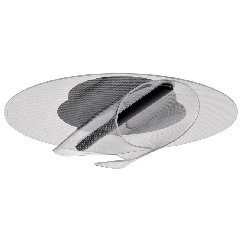 Geneva LED Flush Mount in Matte Black