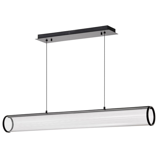 Vale LED Linear Pendant in Matte Black