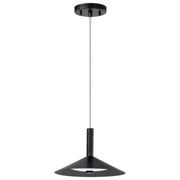 Corrine 10" LED Pendant in Matte Black