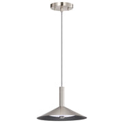 Corrine 10" LED Pendant in Brushed Nickel
