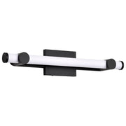 Bowman 24" LED Bath Vanity Light in Matte Black