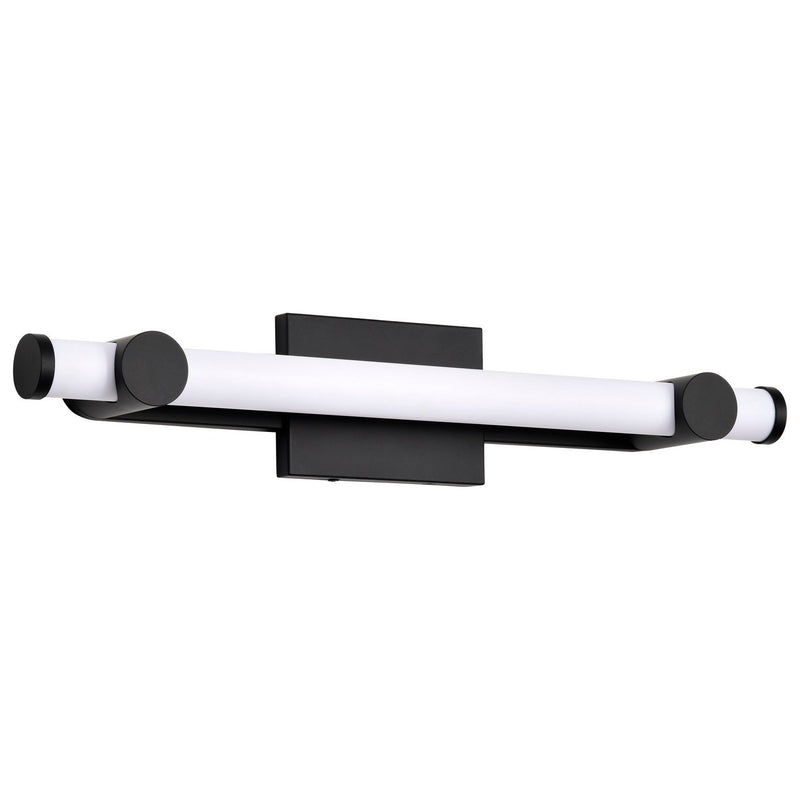 Bowman 24" LED Bath Vanity Light in Matte Black