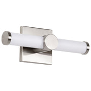Bowman 12" LED Bath Vanity Light in Brushed Nickel
