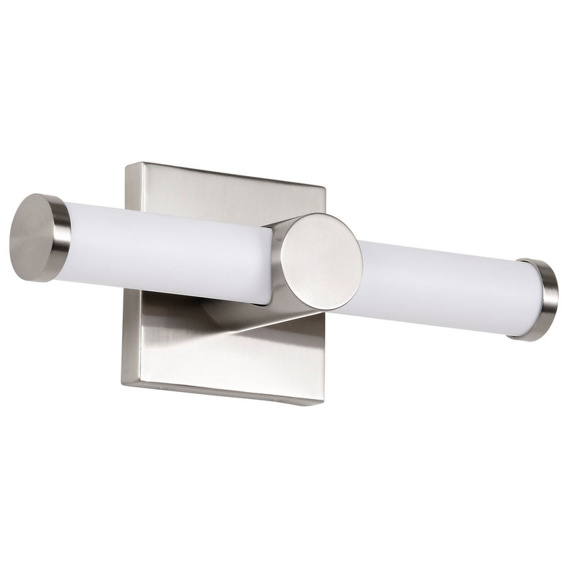 Bowman 12" LED Bath Vanity Light in Brushed Nickel