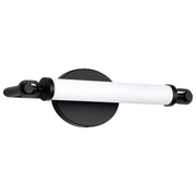Edgeworth 16" LED Bath Vanity Light in Matte Black