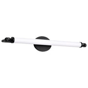 Edgeworth 28" LED Bath Vanity Light in Matte Black