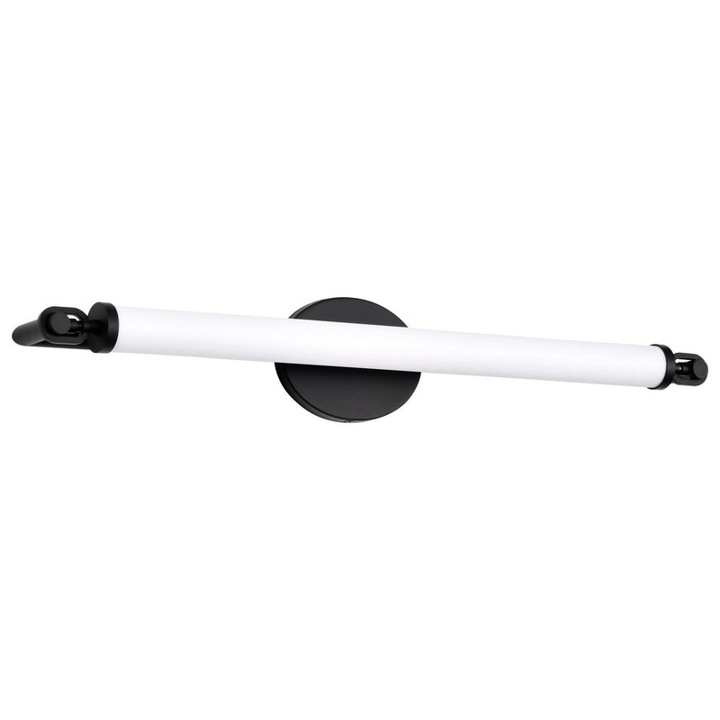 Edgeworth 28" LED Bath Vanity Light in Matte Black
