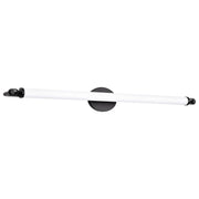 Edgeworth 40" LED Bath Vanity Light in Matte Black