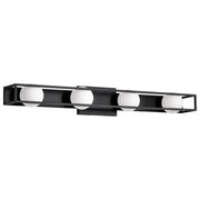 Jenkins 4-Light LED Bath Vanity Light in Matte Black