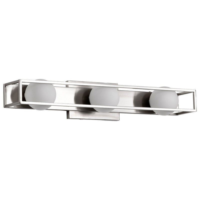 Jenkins 3-Light LED Bath Vanity Light in Brushed Nickel