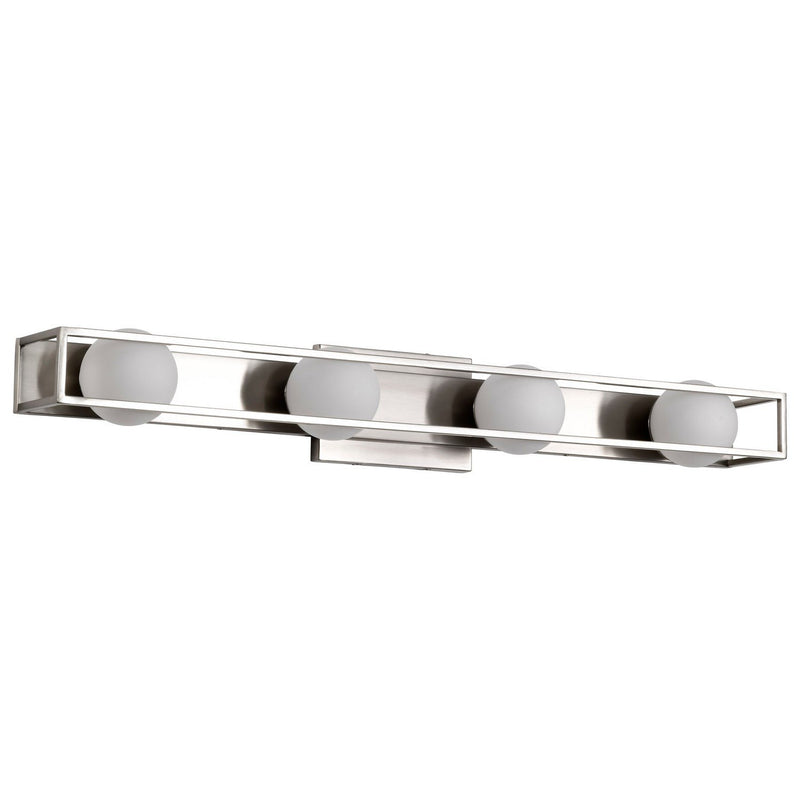 Jenkins 4-Light LED Bath Vanity Light in Brushed Nickel