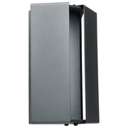 Peak LED Wall Sconce in Matte Gray