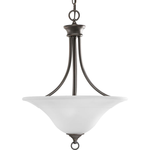 Trinity Three Light Foyer Pendant in Antique Bronze