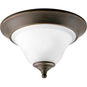 Trinity Flush Mount in Antique Bronze