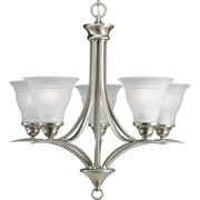 Trinity 5-Light Chandelier in Brushed Nickel