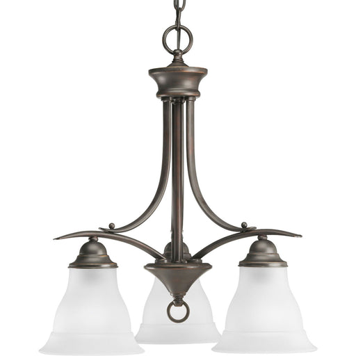 Trinity 3-Light Chandelier in Antique Bronze