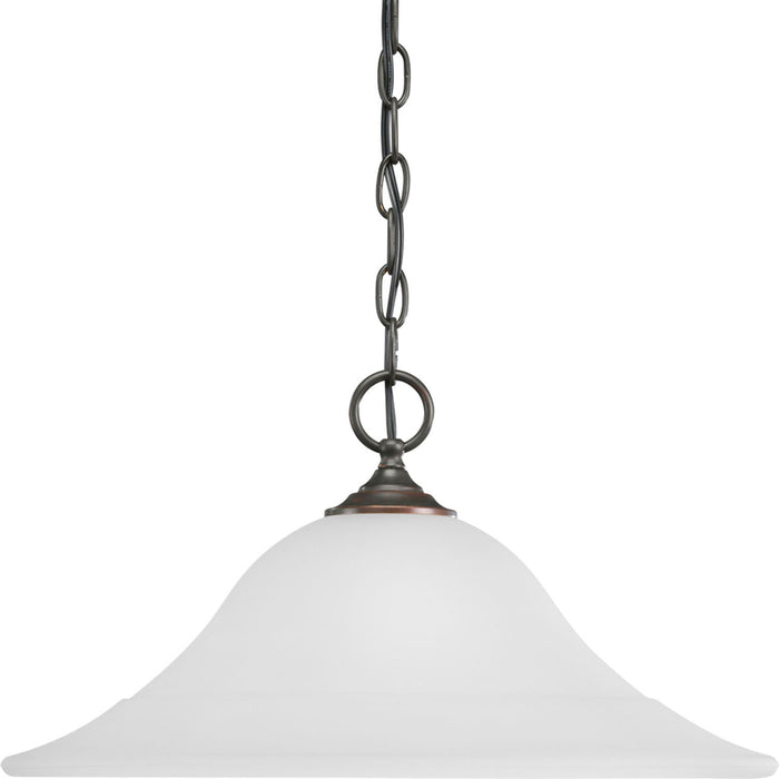 Trinity One Light Pendant in Antique Bronze