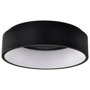 Orbit 18" Color-Selectable LED Flush Mount in Black