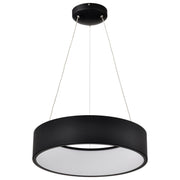Orbit 18" LED Pendant in Black