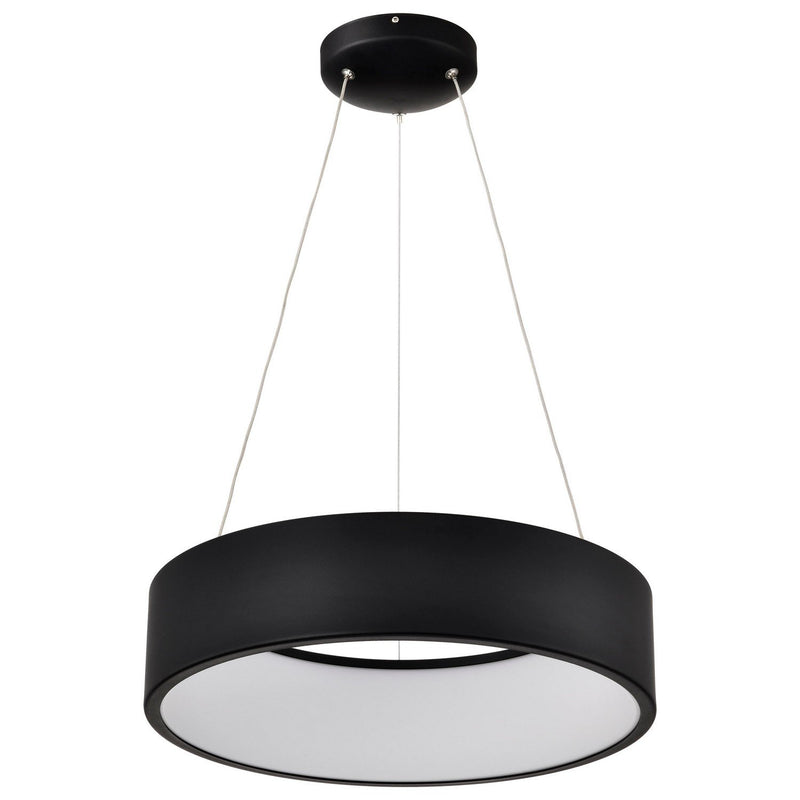 Orbit 18" LED Pendant in Black