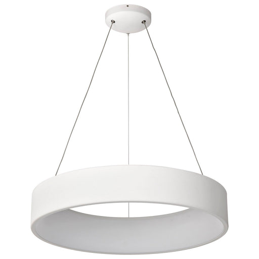 Orbit 24" LED Pendant in White