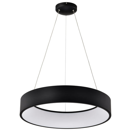 Orbit 24" LED Pendant in Black