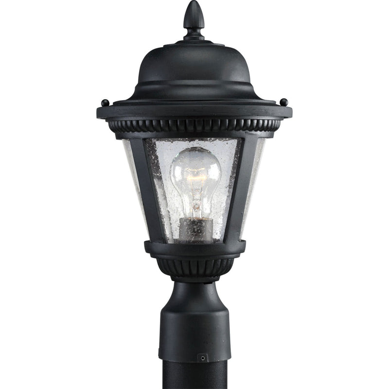 Westport Small Outdoor Post Light in Textured Black
