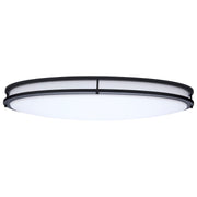 Glamour 32" LED Flush Mount in Black