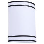 Glamour LED Wall Sconce in Black