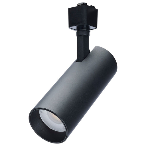 2.43" H-Type LED Track Head, Flood or Zoom Beam in Matte Black