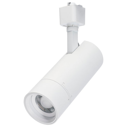 2.43" H-Type LED Track Head, Flood or Zoom Beam in Matte White