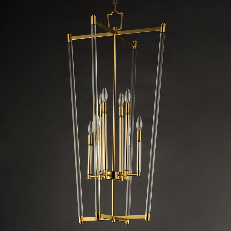 Lucent 21" 8 Light Chandelier in Heritage