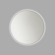 Cadre 30" Round Lighted Mirror in Chrome